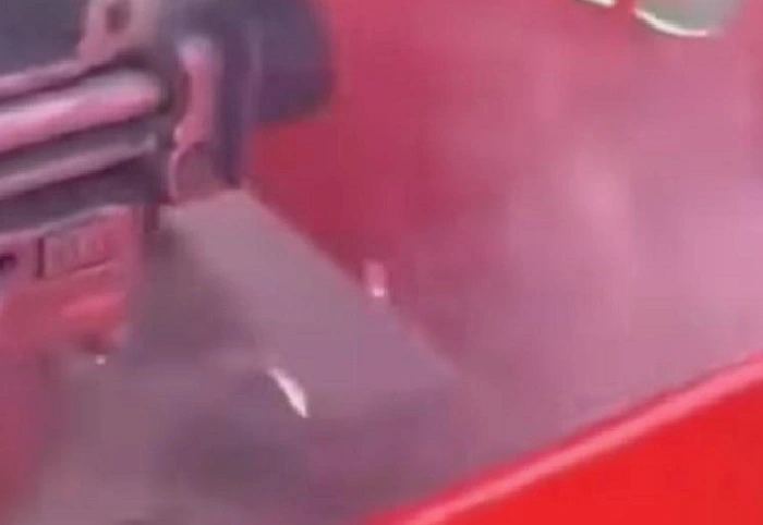 Smoke emission from bad boy mower
