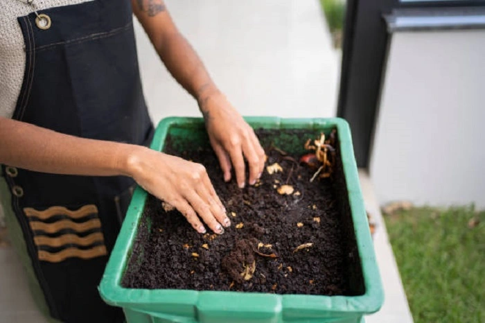 Add Bones Into The Compost