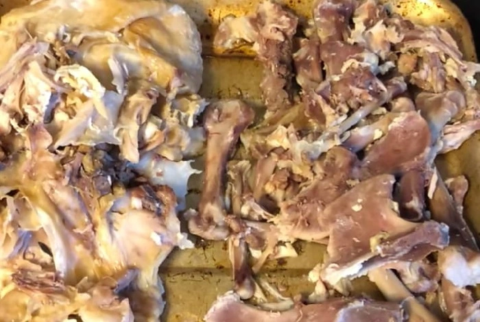Harvest and Clean the Chicken Bones