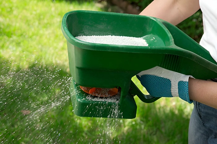 Methods To Apply Fertilizer in Wet Grass
