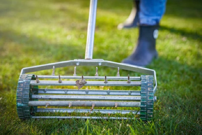 image of lawn aerator