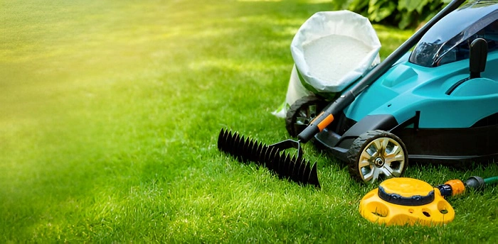 image of sharp gardening equipments
