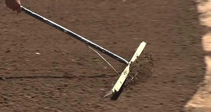 image of soil tilling before applying sod