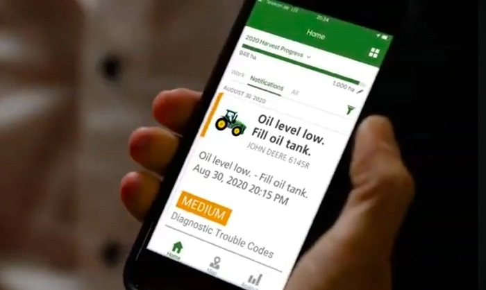 image of john Deere fault codes